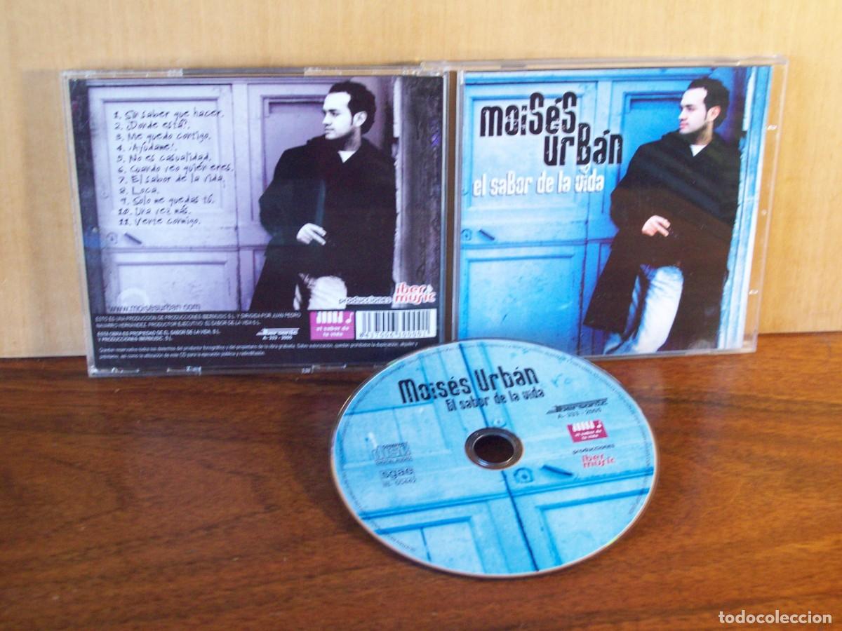 CDs de m&uacute;sica: MOISES URBAN - EL SABOR DE LA VIDA - CD - Foto 1