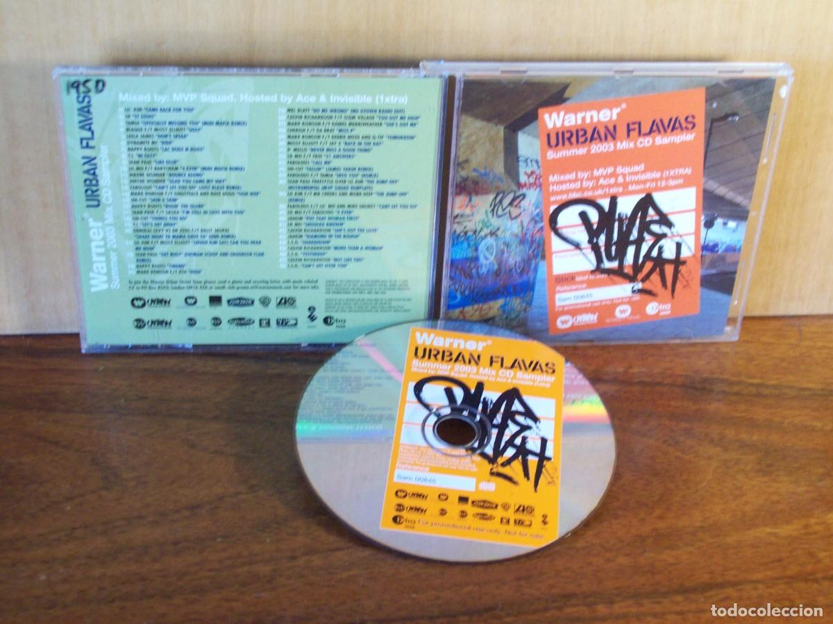 CDs de m&uacute;sica: URBAN FLAVAS - SUMMER 2003 MIX CD SAMPLER- CD - Foto 1