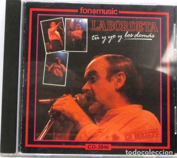 CDs de m&uacute;sica: LABORDETA - TU Y YO Y LOS DEMAS - CD - Foto 1