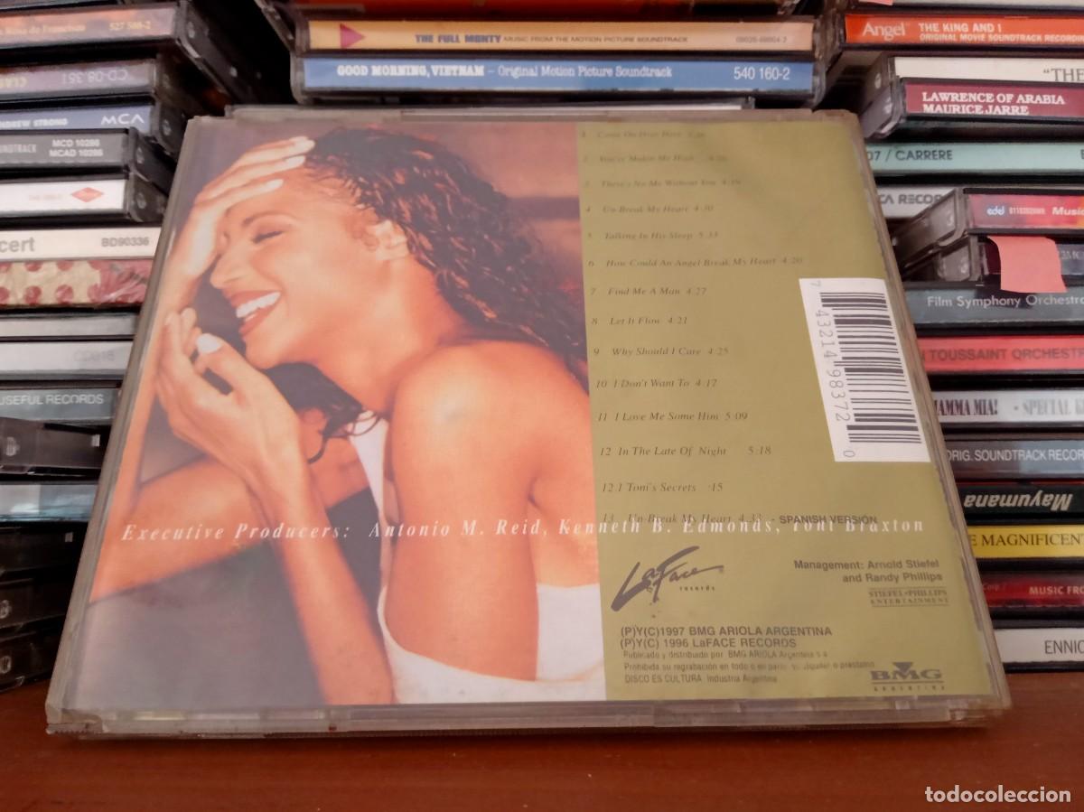 CDs de m&uacute;sica: Toni Braxton &lrm;&ndash; Secrets - cd Argentina 1996 - Foto 2