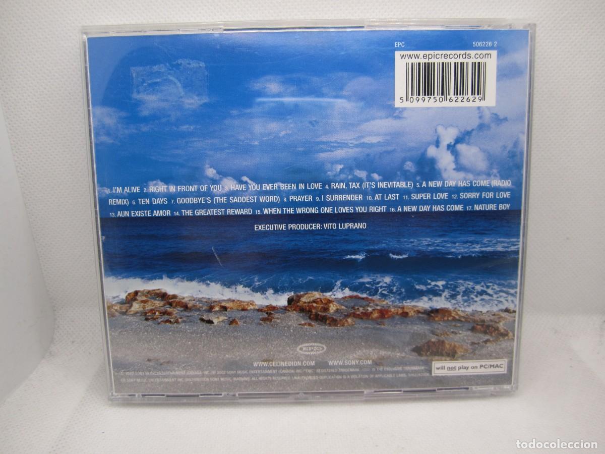 CDs de m&uacute;sica: cd celine dion a new day has come - Foto 3