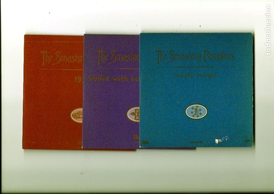 CD de M&uacute;sica: THE SMASHING PUMPKINS. 1979. Tonight tonight. Bullet with butterfly wings (3 cds single promo)