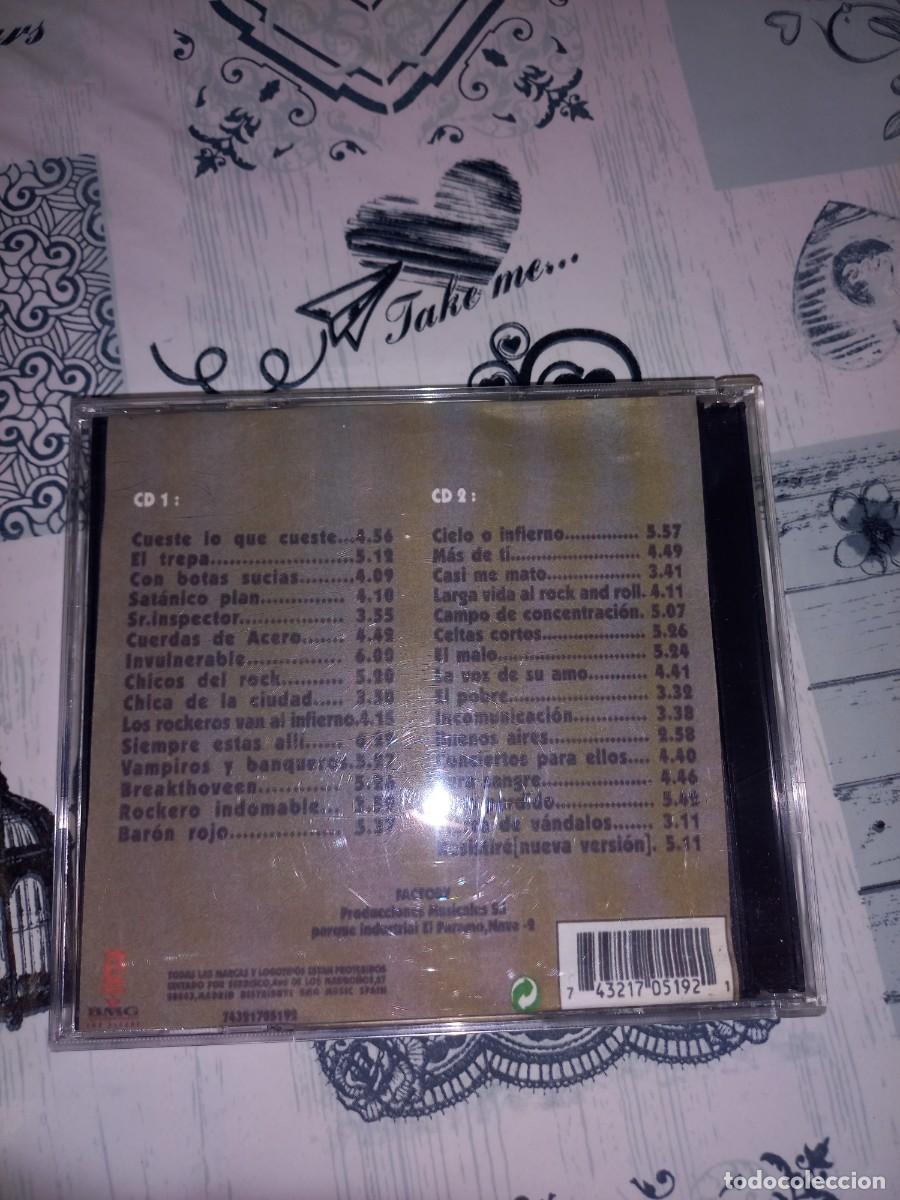 CDs de m&uacute;sica: BARON ROJO - CUESTE LO QUE CUESTE - 2 CD - Foto 2
