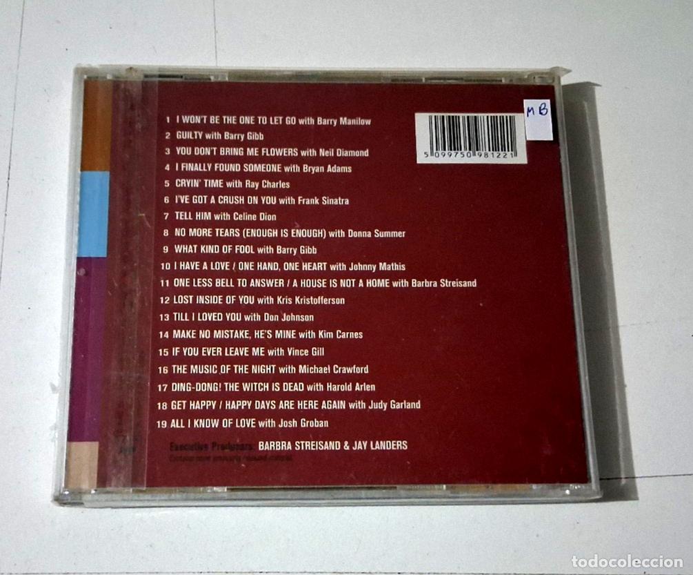 CDs de m&uacute;sica: BARBRA STREISAND &rdquo;DUETS&rdquo; CD 19 TRACKS - Foto 2