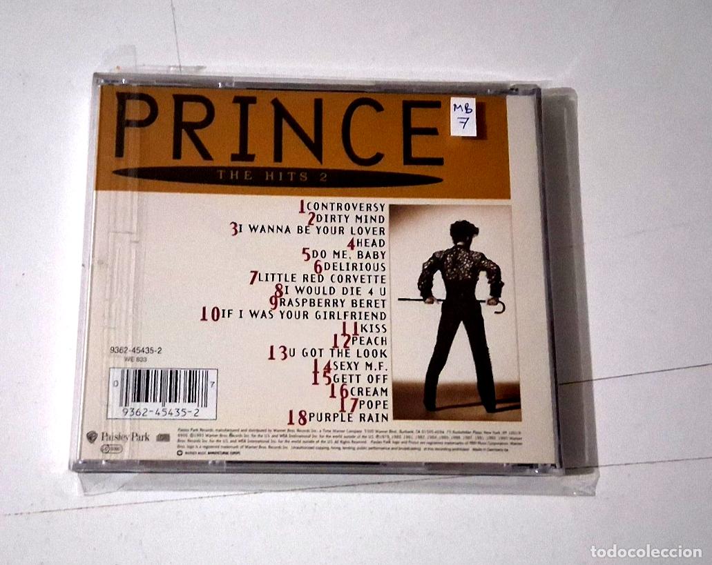 CDs de m&uacute;sica: PRINCE &rdquo;THE HITS 2&rdquo; CD 18 TRACKS - Foto 2