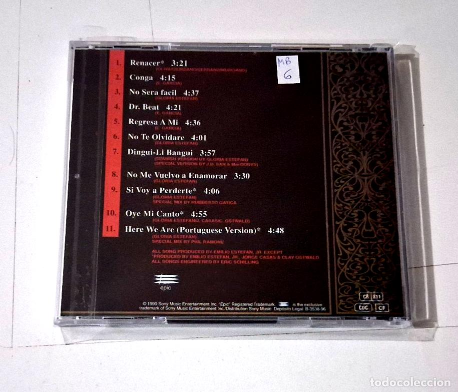 CDs de m&uacute;sica: GLORIA ESTEFAN &rdquo;EXITOS DE GLORIA ESTEFAN&rdquo; CD 11 TRACKS - Foto 2