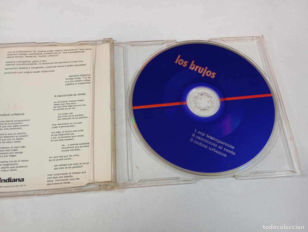 CDs de m&uacute;sica: LOS BRUJOS. SOY TRANSPARENTE. SINGLE. CD. TDKCD144 - Foto 2