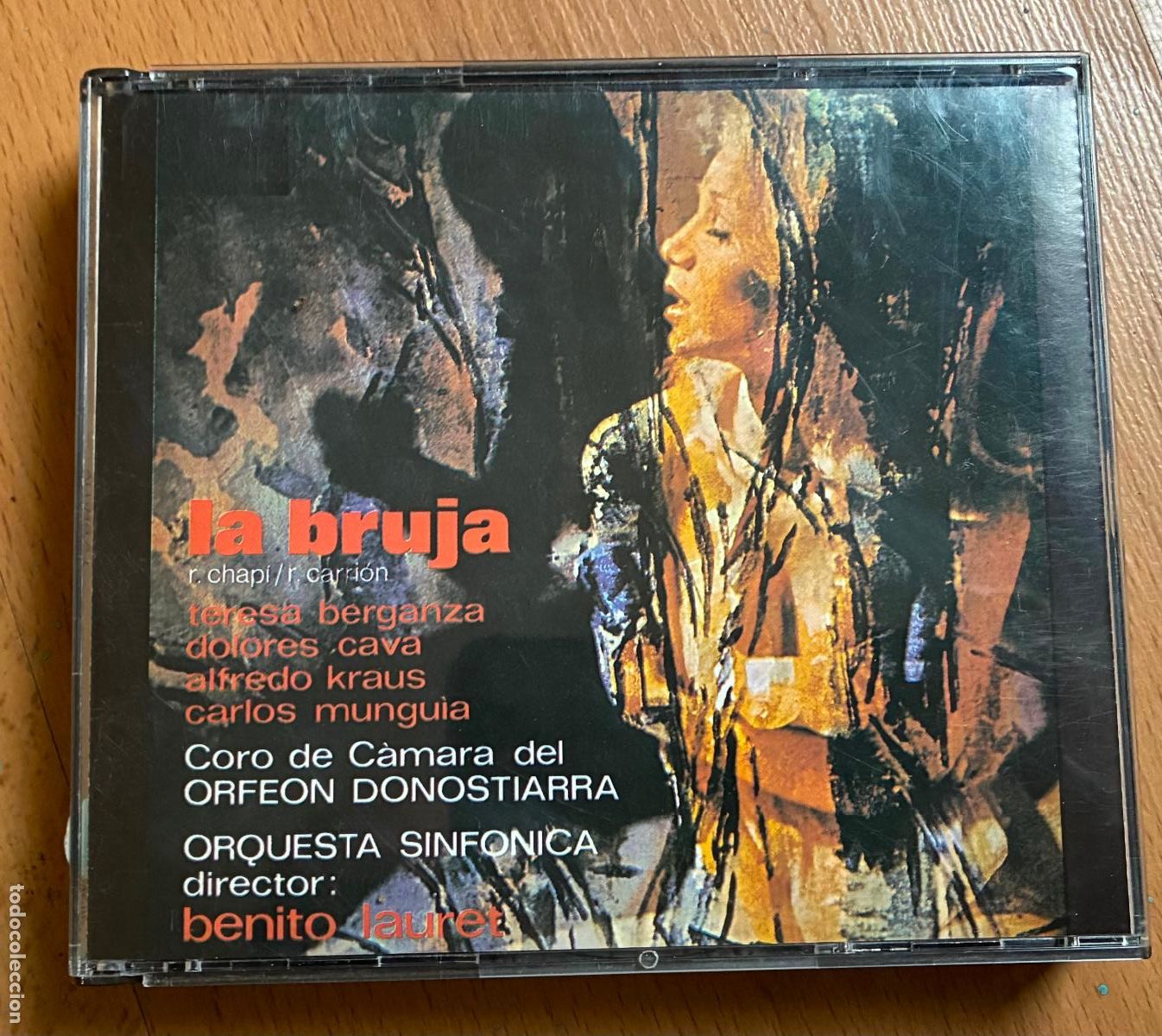 CDs de M&uacute;sica: LA BRUJA , Teresa Berganza, Dolores Cava, Alfredo Kraus, Carlos Munguia, 2 CDs