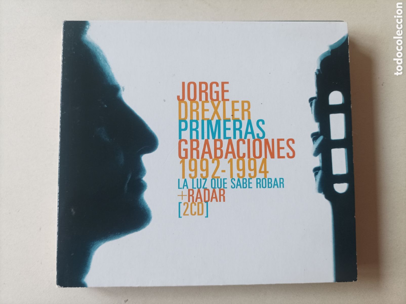 CDs de M&uacute;sica: Jorge Drexler - Primeras Grabaciones 1992 1994 - 2 CDs - la luz que sabe robar + Radar.