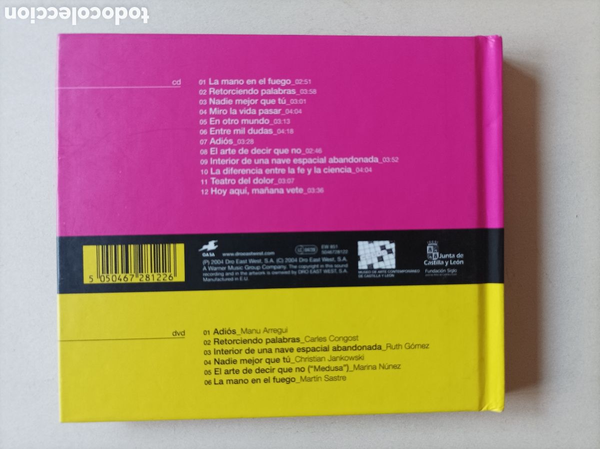 CDs de m&uacute;sica: FANGORIA - ARQUITECTURA EFIMERA - LIBRO CD + DVD - Foto 6