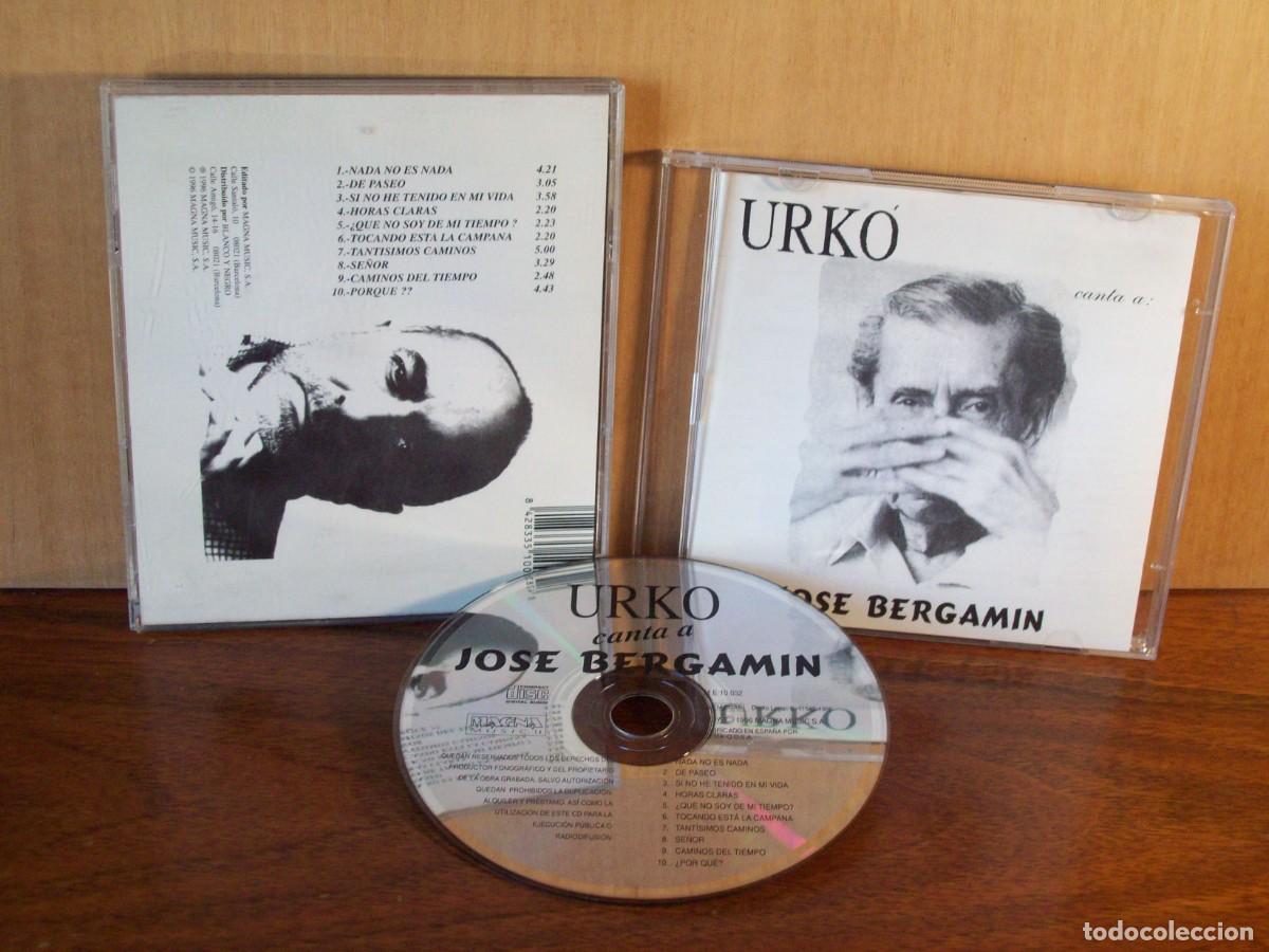 CDs de m&uacute;sica: URKO - CANTA A JOSE BERGAMIN - CD - Foto 1