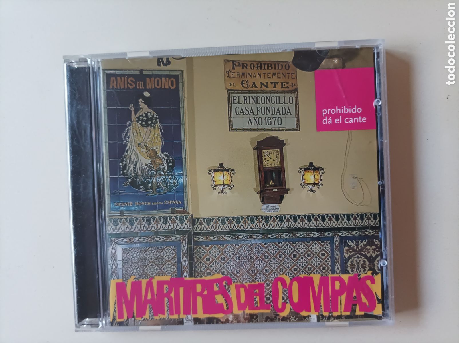CDs de M&uacute;sica: M&aacute;rtires Del Comp&aacute;s &lrm;&ndash; Prohibido d&aacute; El Cante. CD