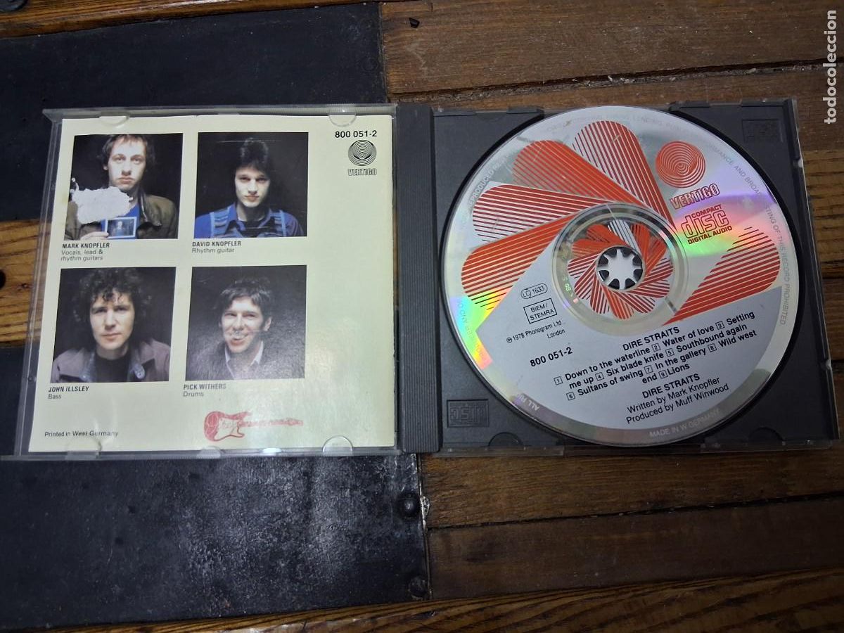 CDs de m&uacute;sica: Disco CD de m&uacute;sica Dire straits - Foto 2
