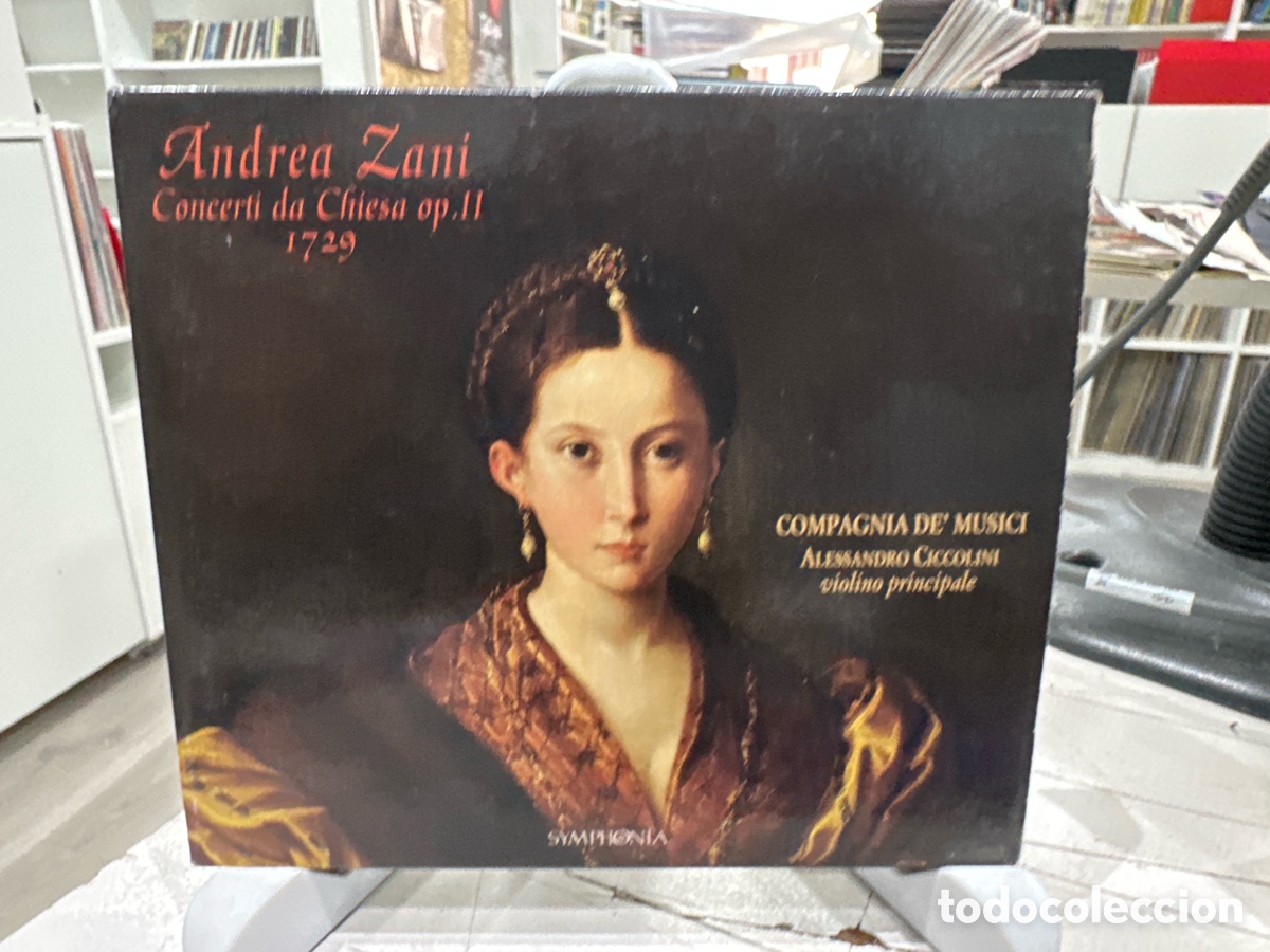 CD di Musica: Andrea Zani - Compagnia de' Musici - Concerti da Chiesa, op 11 1729 (CD)