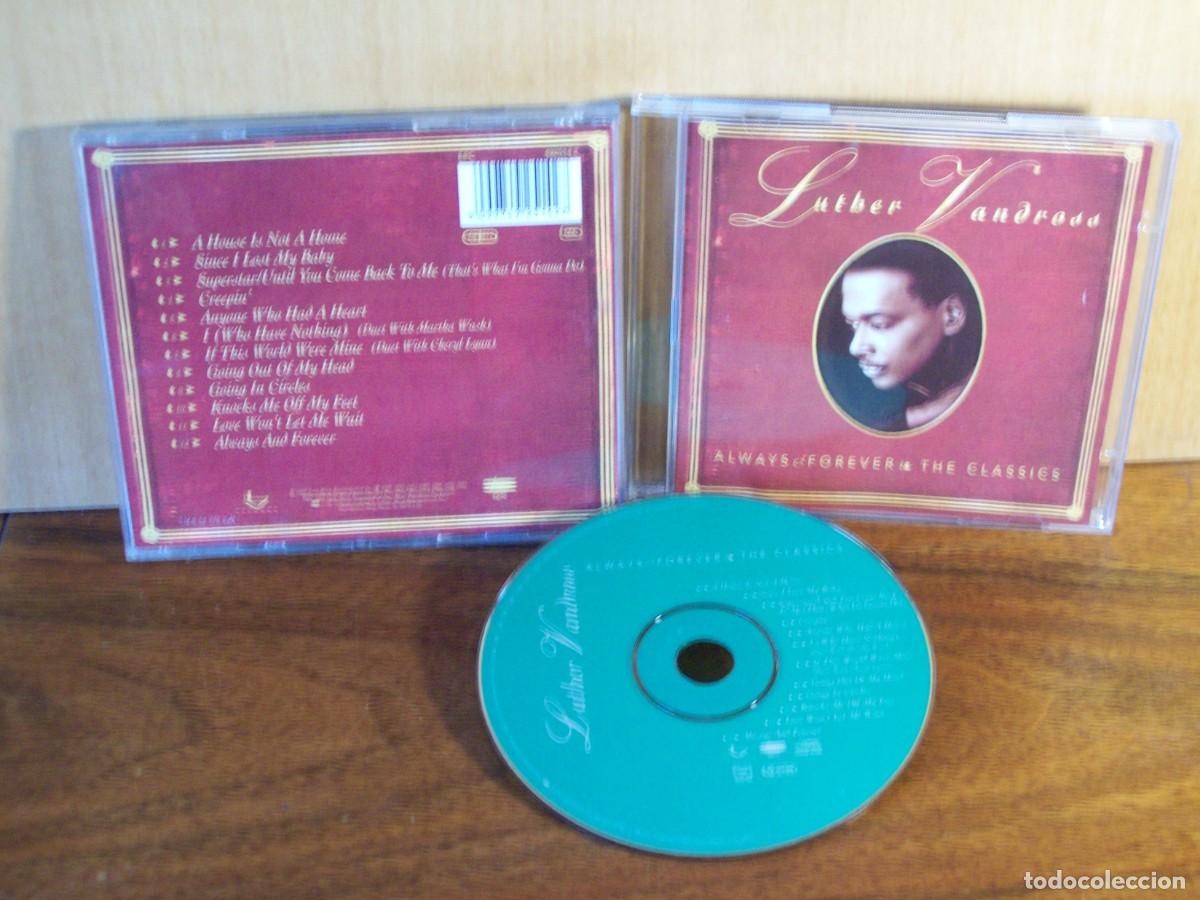 CDs de m&uacute;sica: LUTHER VANDROSS - ALWAYS FOREVER - THE CLASSICS - CD - Foto 1