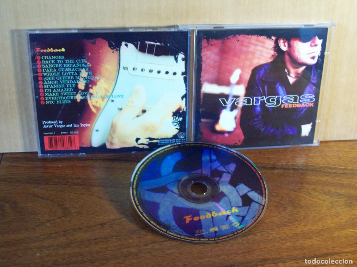 CDs de m&uacute;sica: VARGAS BLUES BAND - FEEDBACK - CD - Foto 1
