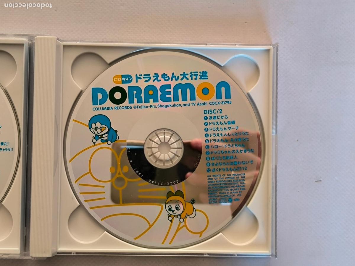CDs de m&uacute;sica: CD DORAEMON - ANIME CD - 2 DISCOS - JAPONES (5Hw) - Foto 3