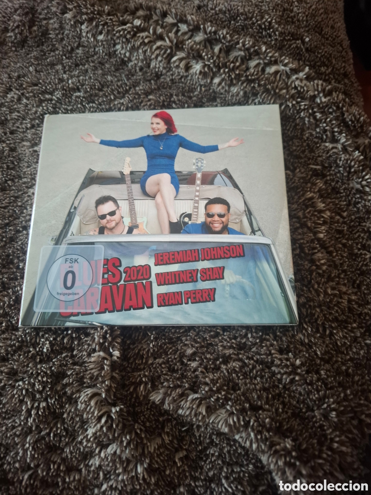 CDs de M&uacute;sica: Blues Caravan 2020 Jerem&iacute;ah Jonson, Whitney Shay, Ryan Perry cd+dvd ruf records