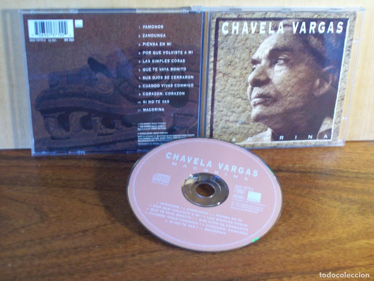 CDs de m&uacute;sica: CHAVELA VARGAS - MACORINA - CD - Foto 1