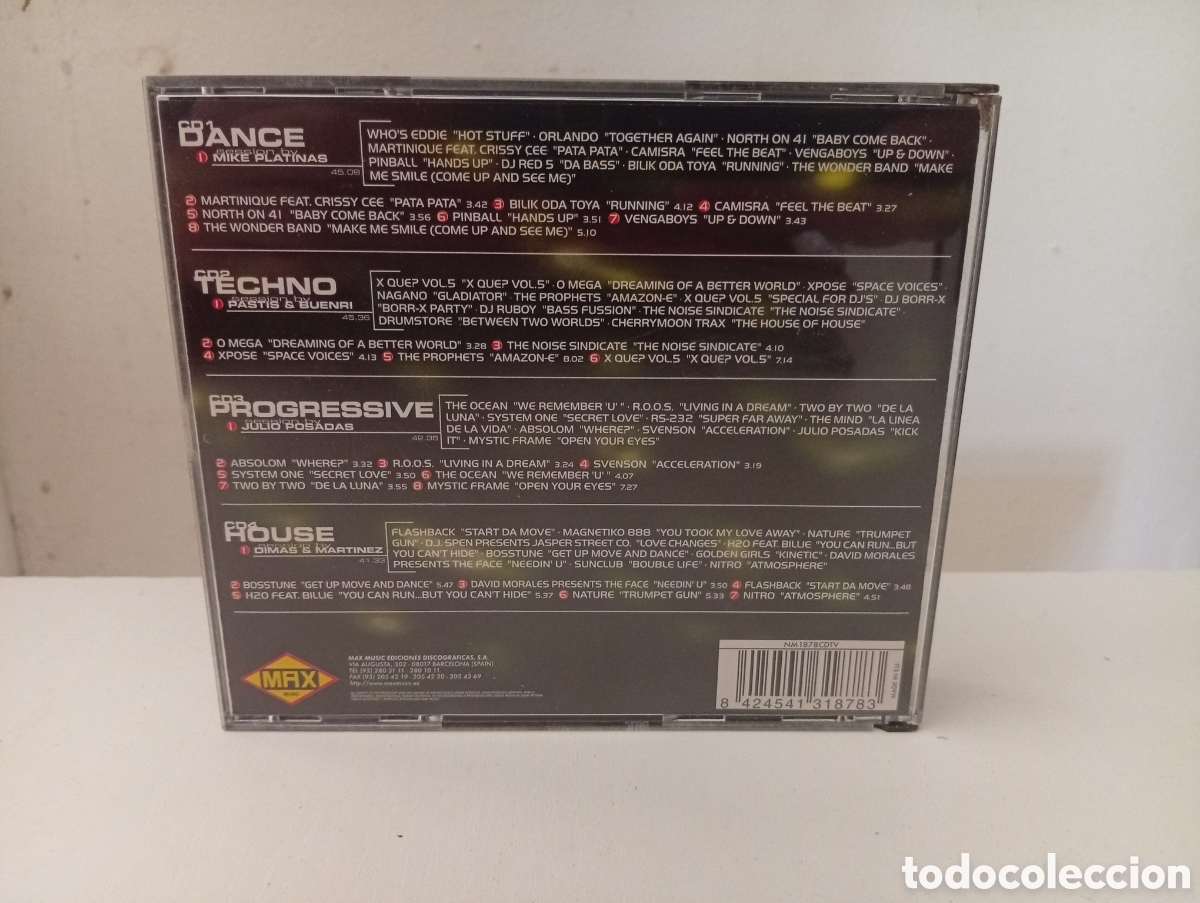 CDs de m&uacute;sica: CD cu&aacute;druple Dance Sessions 2 - Foto 2