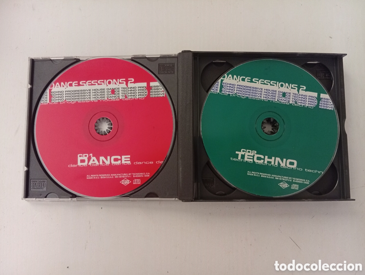 CDs de m&uacute;sica: CD cu&aacute;druple Dance Sessions 2 - Foto 3