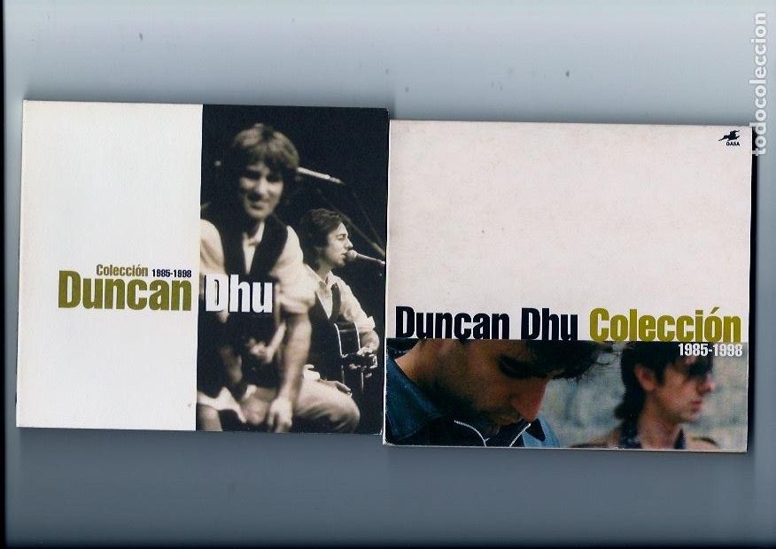 CDs de M&uacute;sica: DUNCAN DHU. A tu lado. Capricornio. A tientas. Colecci&oacute;n 1985-1998 (5 cds single)