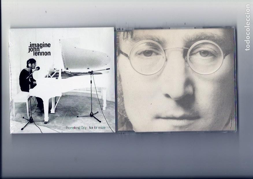 CDs de M&uacute;sica: JOHN LENNON. Imagine. Excerpts from John Lennon anthology (2 cds single)