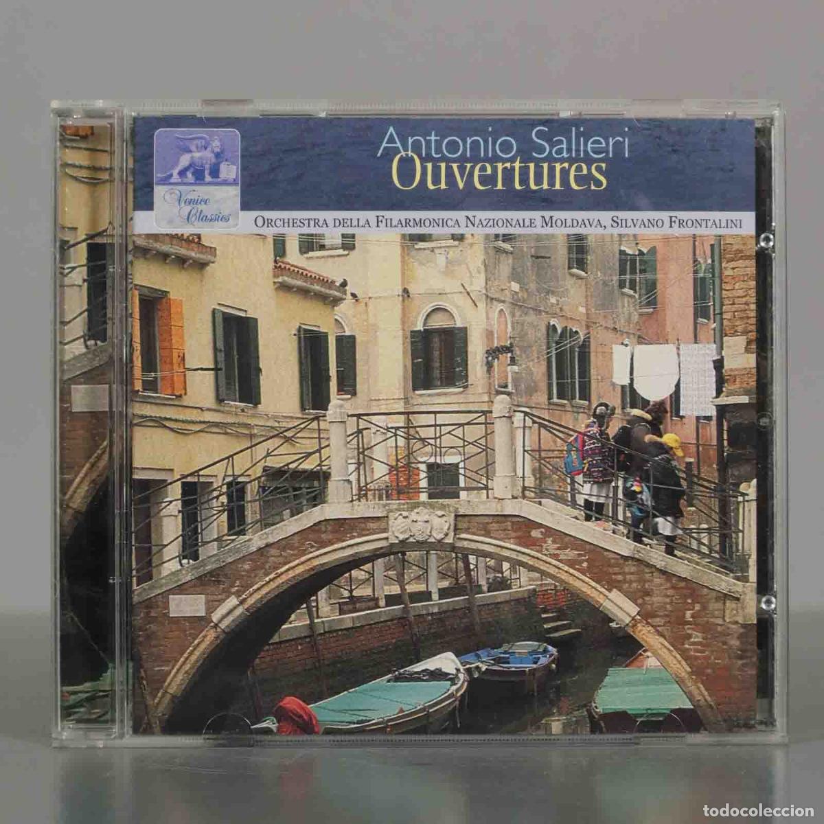 CD de M&uacute;sica: CD. Antonio Salieri. OVERTURES. Orchestra della Filarmonica Nazionale Moldava, dirigida por Silvano