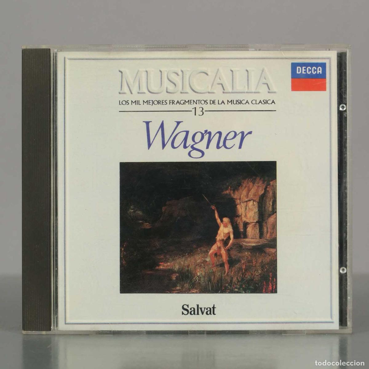 CDs de M&uacute;sica: CD. LOS MIL MEJORES FRAGMENTOS DE LA MUSICA CLASICA. 13. Wagner. 1813-1883.