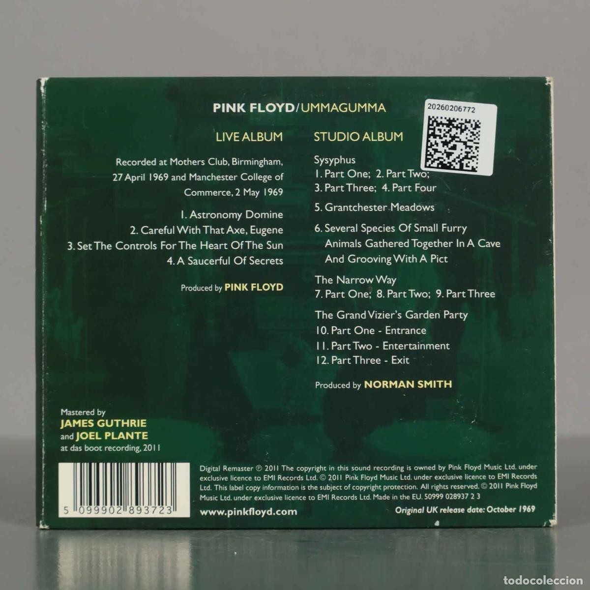 CDs de m&uacute;sica: CD. Pink Floyd &ndash; Ummagumma. - Foto 2
