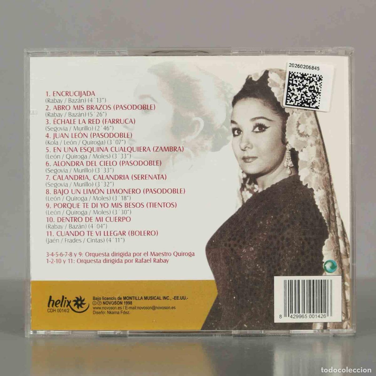 CDs de m&uacute;sica: CD. Marif&eacute; de Triana - Encrucijada y otros exitos. - Foto 2