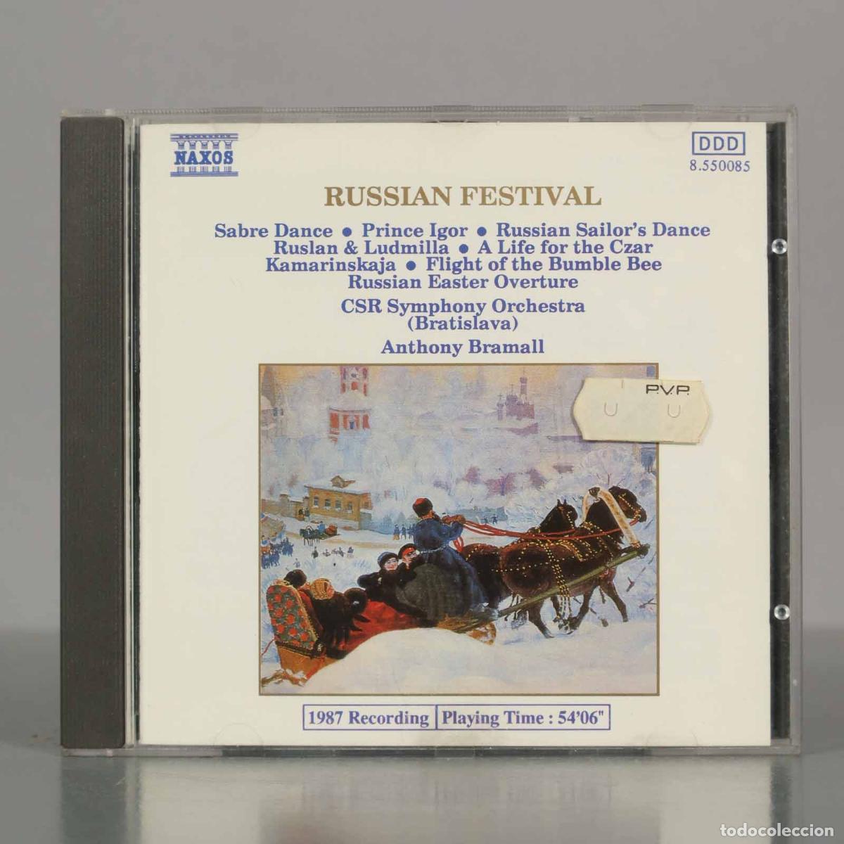 Musik-CDs: CD. Various - CSR Symphony Orchestra (Bratislava), Anthony Bramall &ndash; Russian Festival.