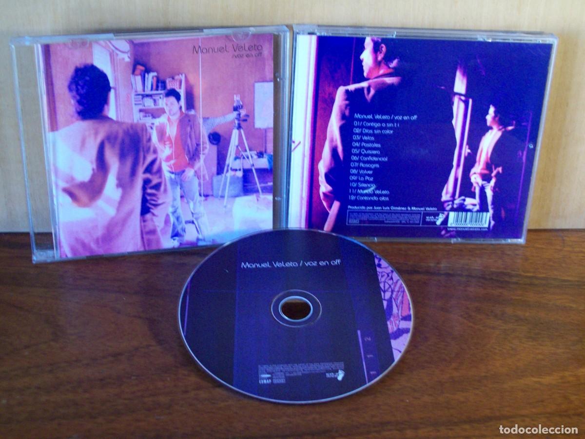 CDs de m&uacute;sica: MANUEL VELETA - VOZ EN OFF - CD - Foto 1