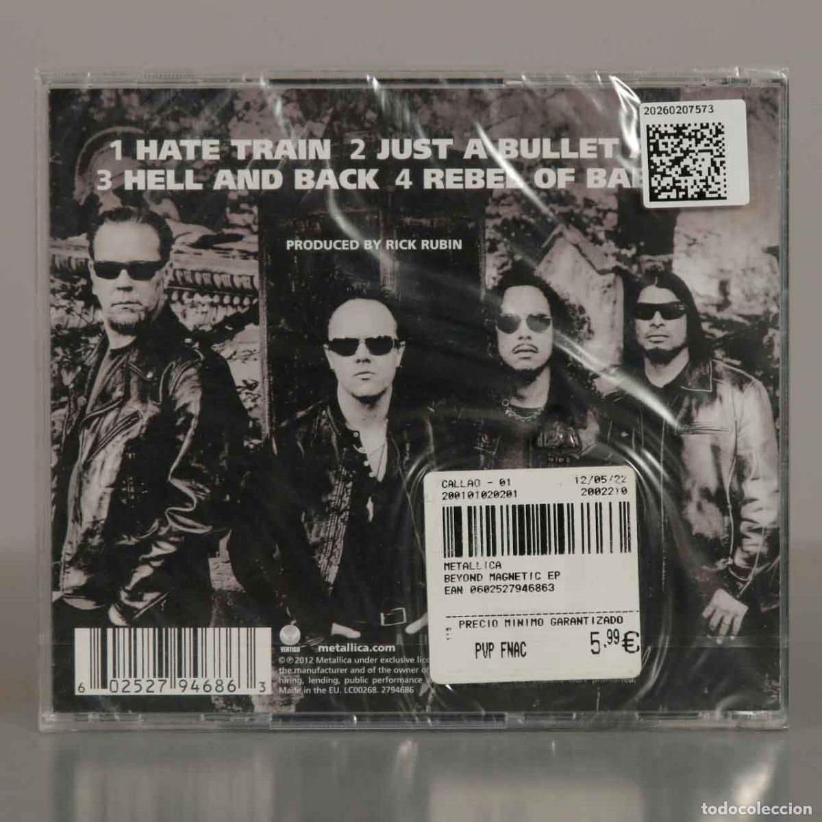 CDs de m&uacute;sica: CD. Metallica &ndash; Beyond Magnetic. PRECINTADO. - Foto 2