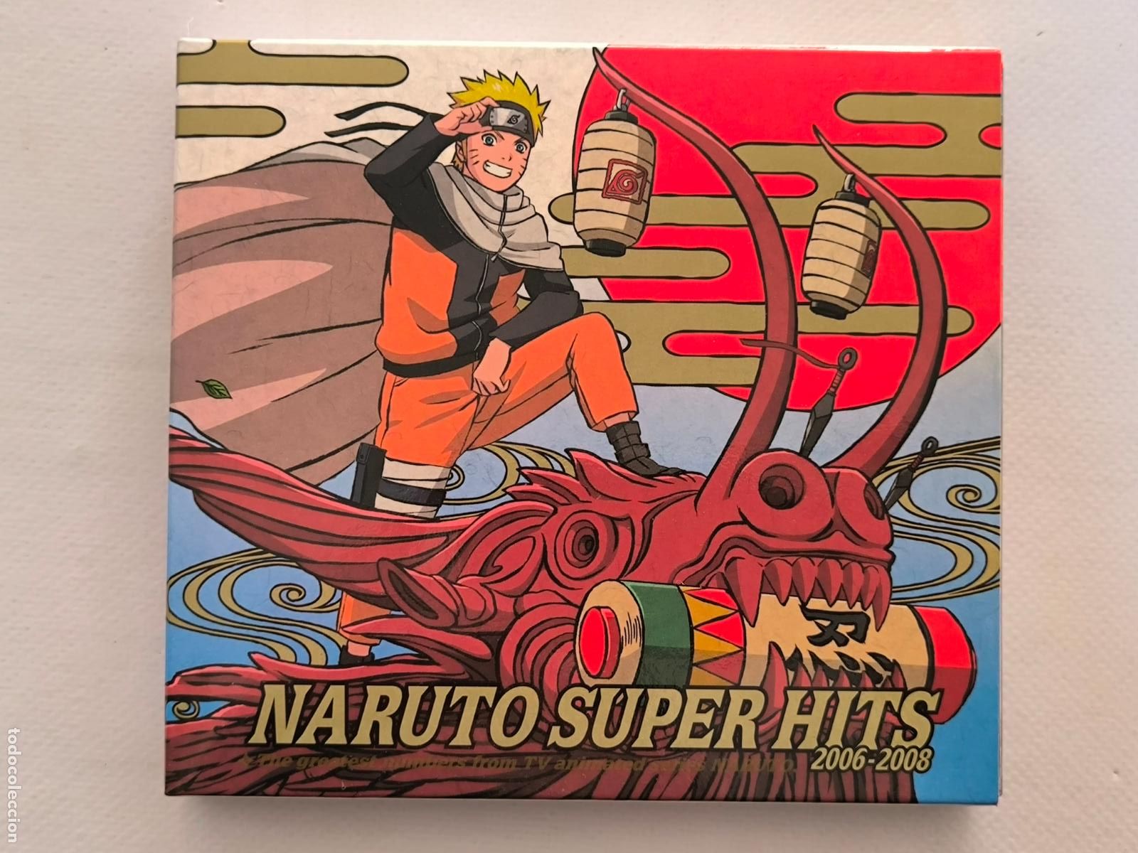 CDs de M&uacute;sica: CD + DVD BSO NARUTO SUPER HITS 2006-2008 - 2 DISCOS - ANIME SOUNTRACK / OST - JAPONES (5Z)