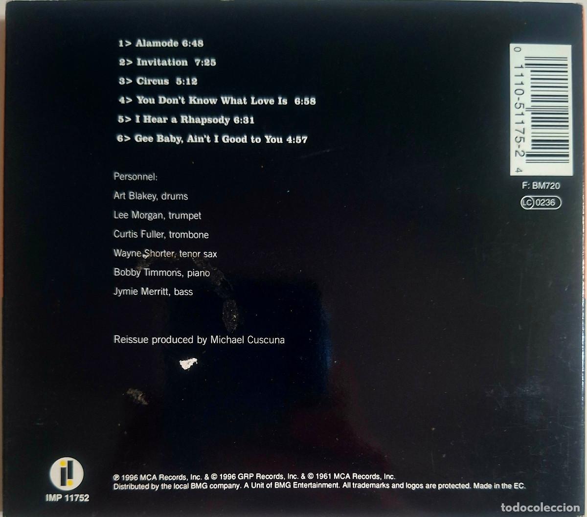 CDs de m&uacute;sica: ART BLAKEY. JAZZ MESSENGERS - Foto 2