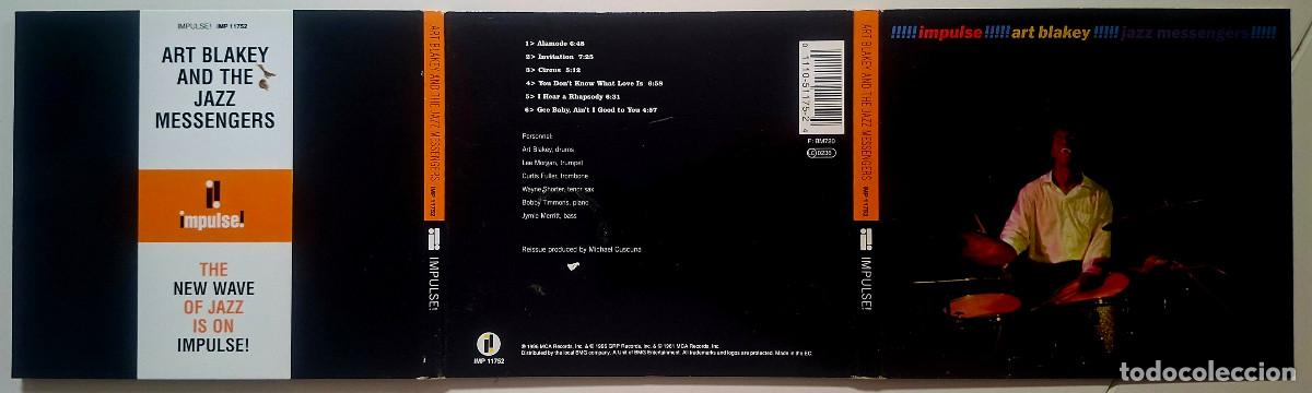 CDs de m&uacute;sica: ART BLAKEY. JAZZ MESSENGERS - Foto 4
