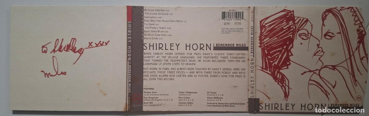 CDs de m&uacute;sica: SHIRLEY HORNE. I REMEMBER MILES - Foto 3