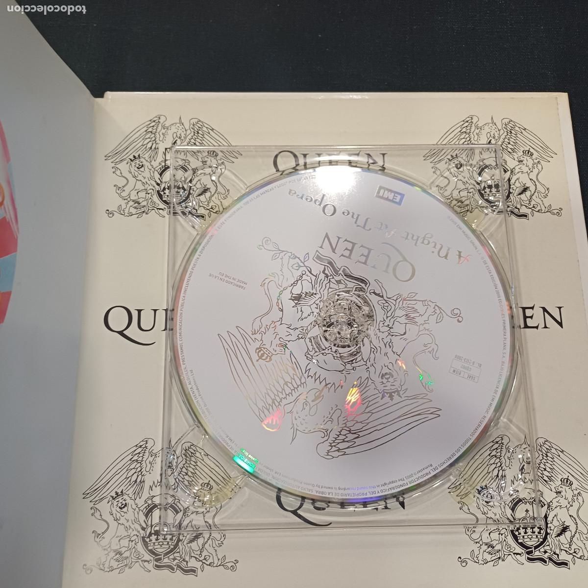 CDs de m&uacute;sica: QUEEN/A NIGHT AT THE OPERA/CD LIBRO. - Foto 2