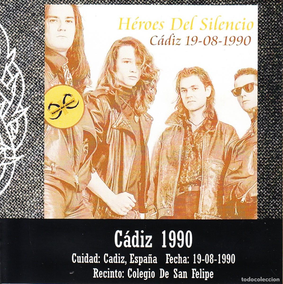 CDs de m&uacute;sica: HEROES DEL SILENCIO. CADIZ 1990. CD. - Foto 1