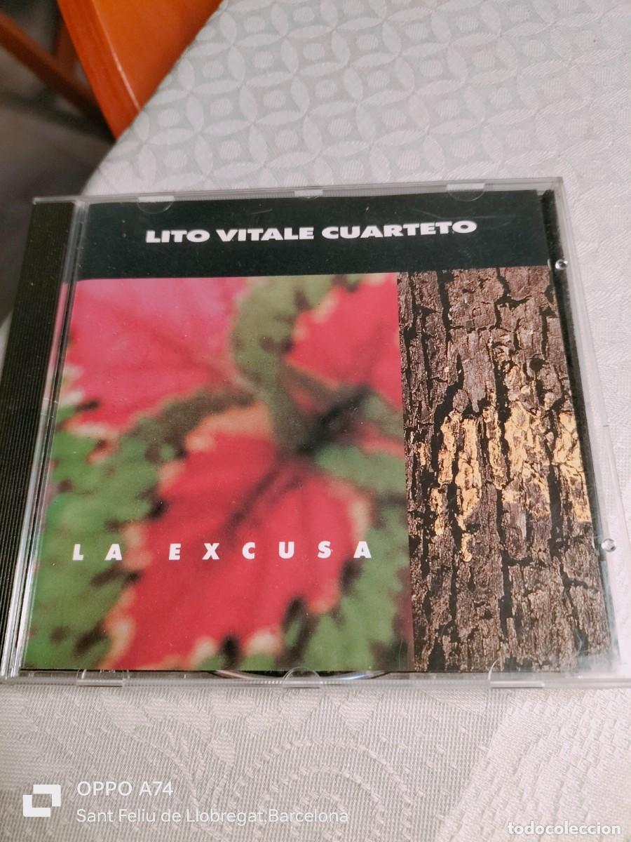 CDs de m&uacute;sica: RAR CD. LITO VITALE. LA EXCUSA. MADE IN SPAIN - Foto 1
