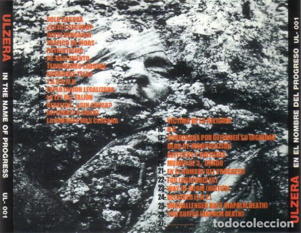 CDs de m&uacute;sica: Ulzera &ndash; En El Nombre Del Progreso - CD - Foto 2