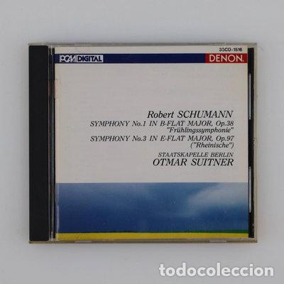 Music CDs: Robert Schumann: Symphony No. 1 & No. 3- 4988001088530