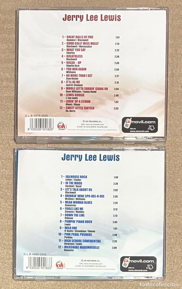 CDs de m&uacute;sica: 2 Cds. Jerry Lee Lewis (1068CD) - Foto 4