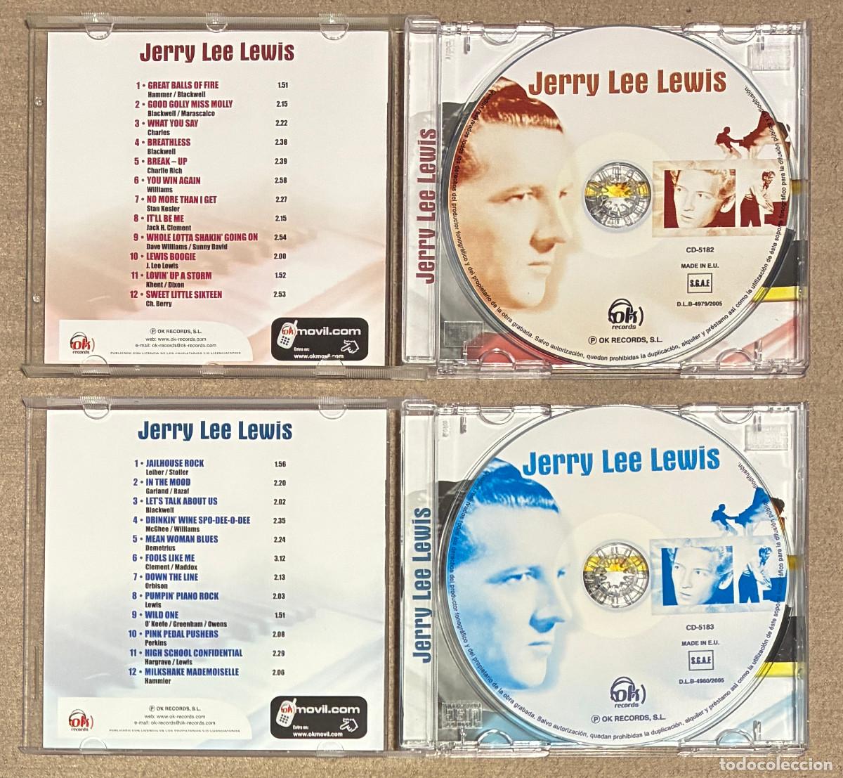 CDs de m&uacute;sica: 2 Cds. Jerry Lee Lewis (1068CD) - Foto 5