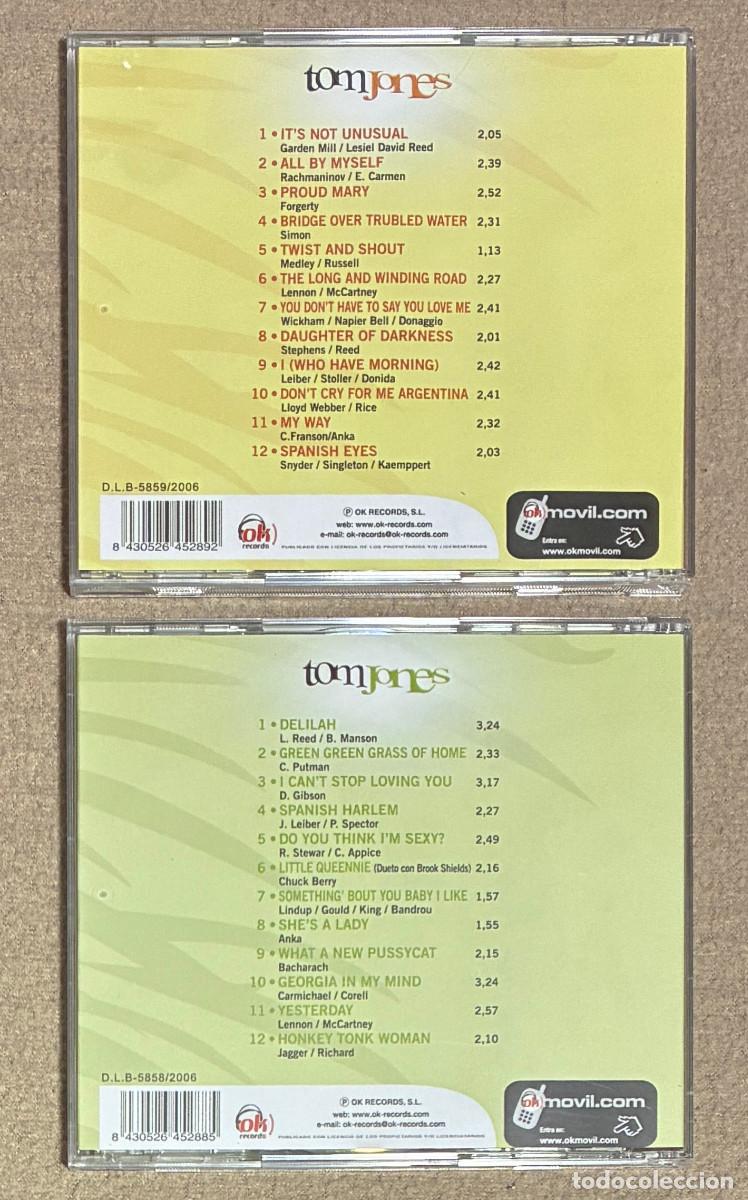 CDs de m&uacute;sica: 2 Cds. Tom Jones (1067CD) - Foto 4