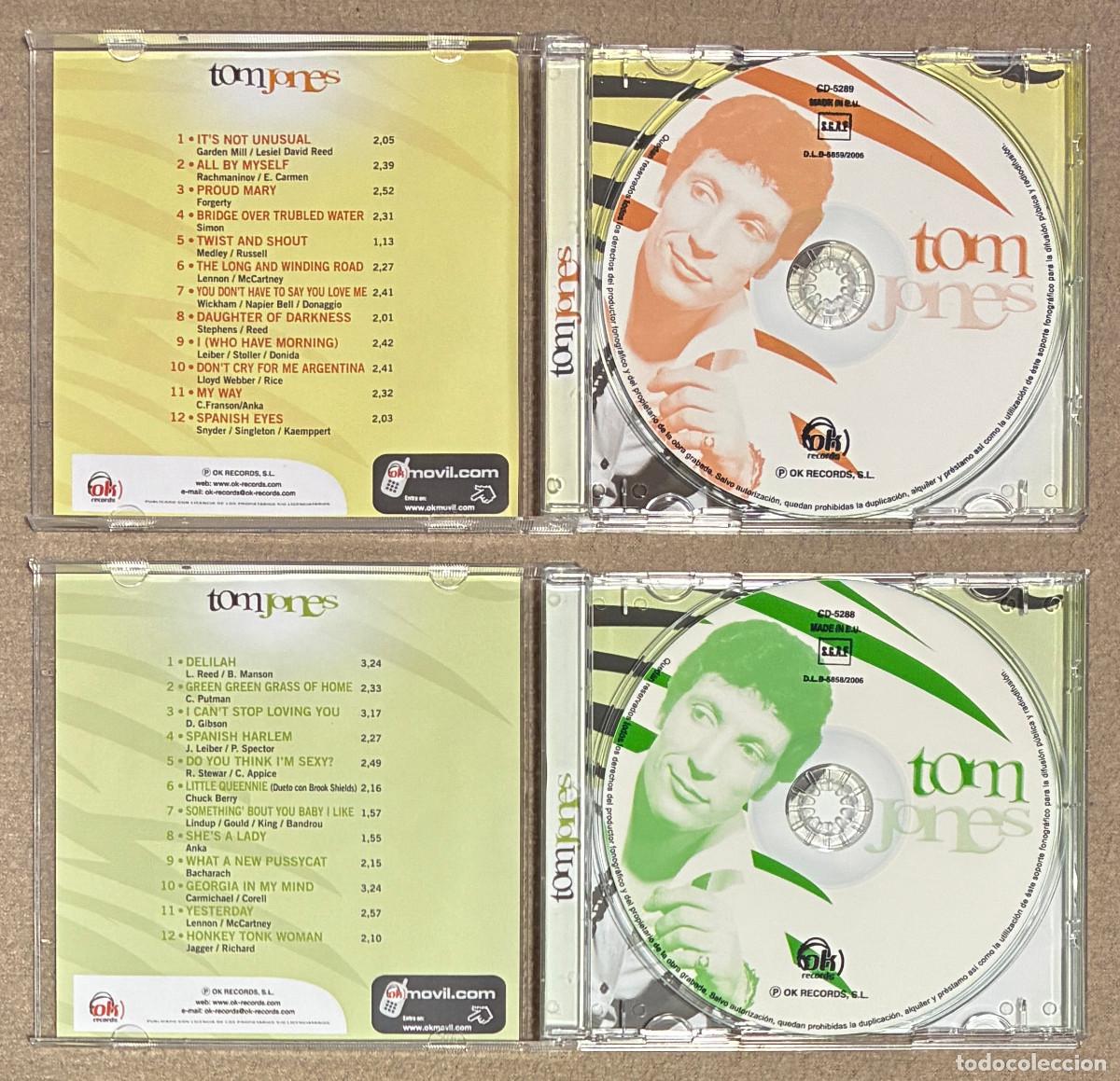 CDs de m&uacute;sica: 2 Cds. Tom Jones (1067CD) - Foto 5