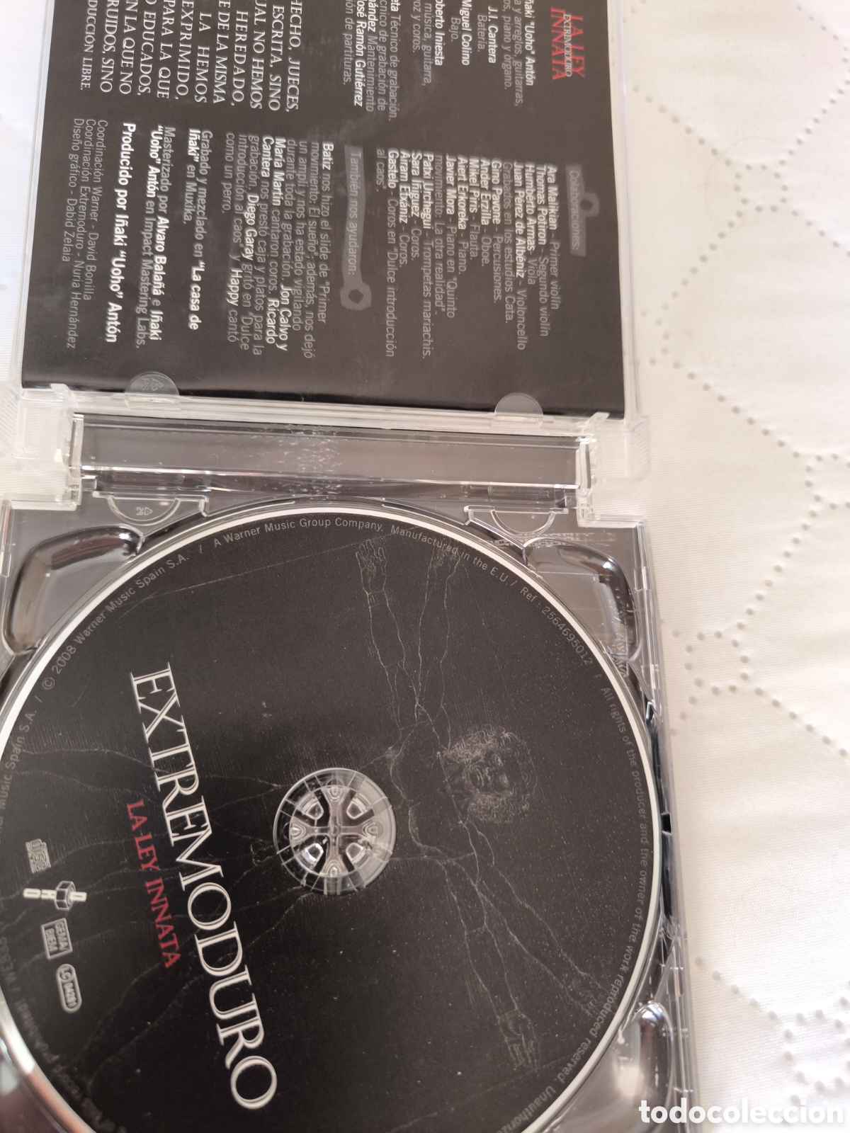 CDs de m&uacute;sica: CD Extremoduro. La Ley Innata. 2008 - Foto 3