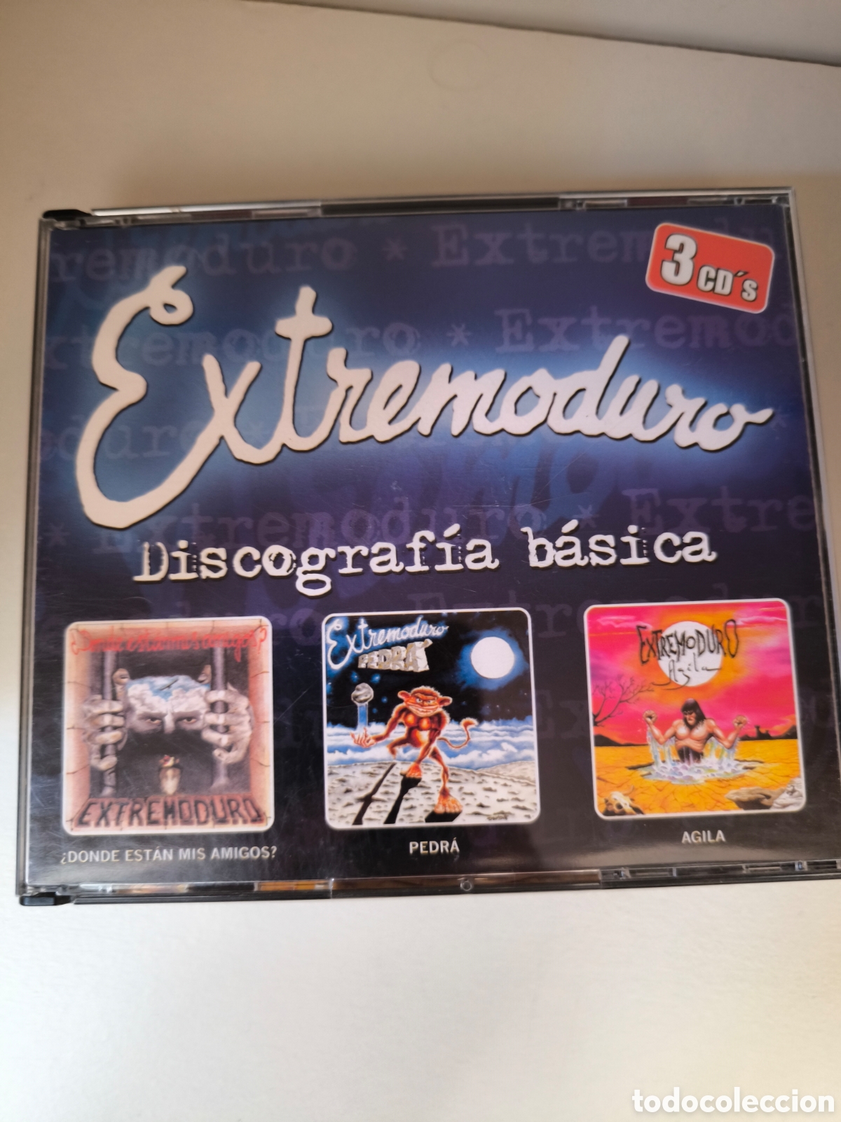 CDs de m&uacute;sica: 3cds Extremoduro. Discograf&iacute;a B&aacute;sica - Foto 1