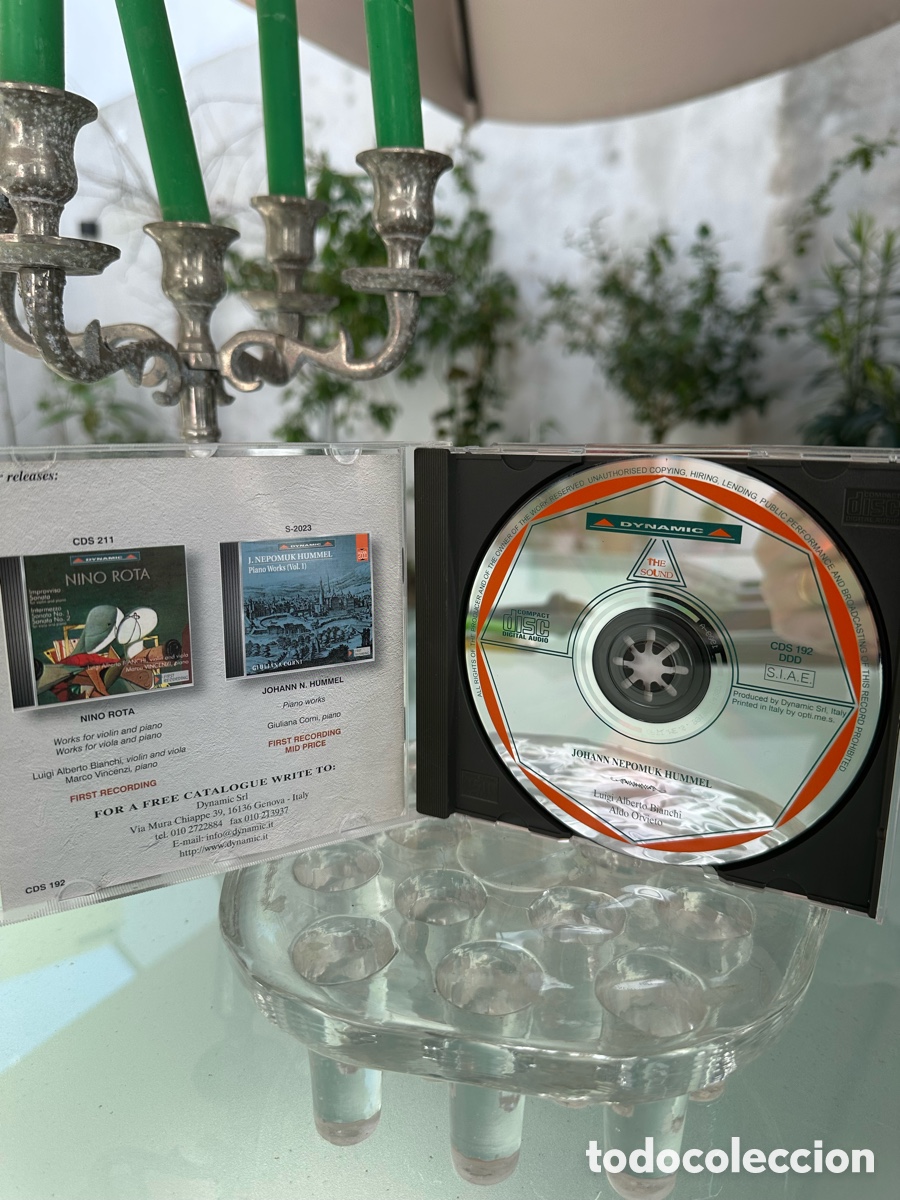 CDs de m&uacute;sica: Cd JOHANN NEPOMUK HUMMEL - Foto 2